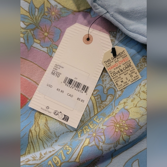 NWT Billabong Ride In Oversized Crewneck Sweatshirt M - Picture 8 of 10